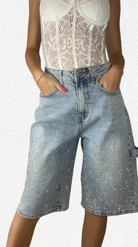 bermuda con strass
