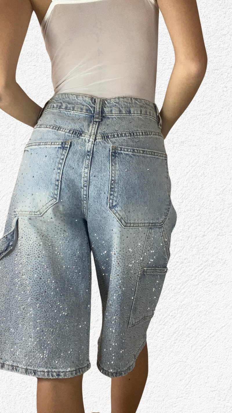 bermuda con strass