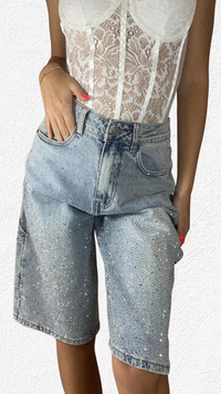bermuda con strass